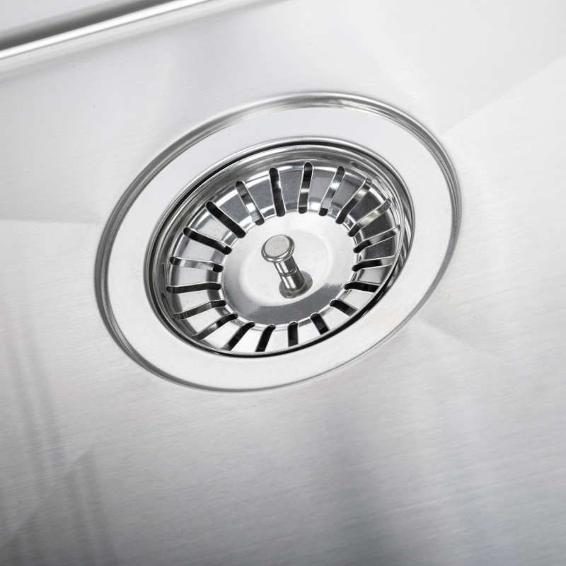 Zlewozmywak Stalowy Jednokomorowy Wpuszczany MALAWI Zlewozmywak Stalowy Jednokomorowy Wpuszczany MALAWI