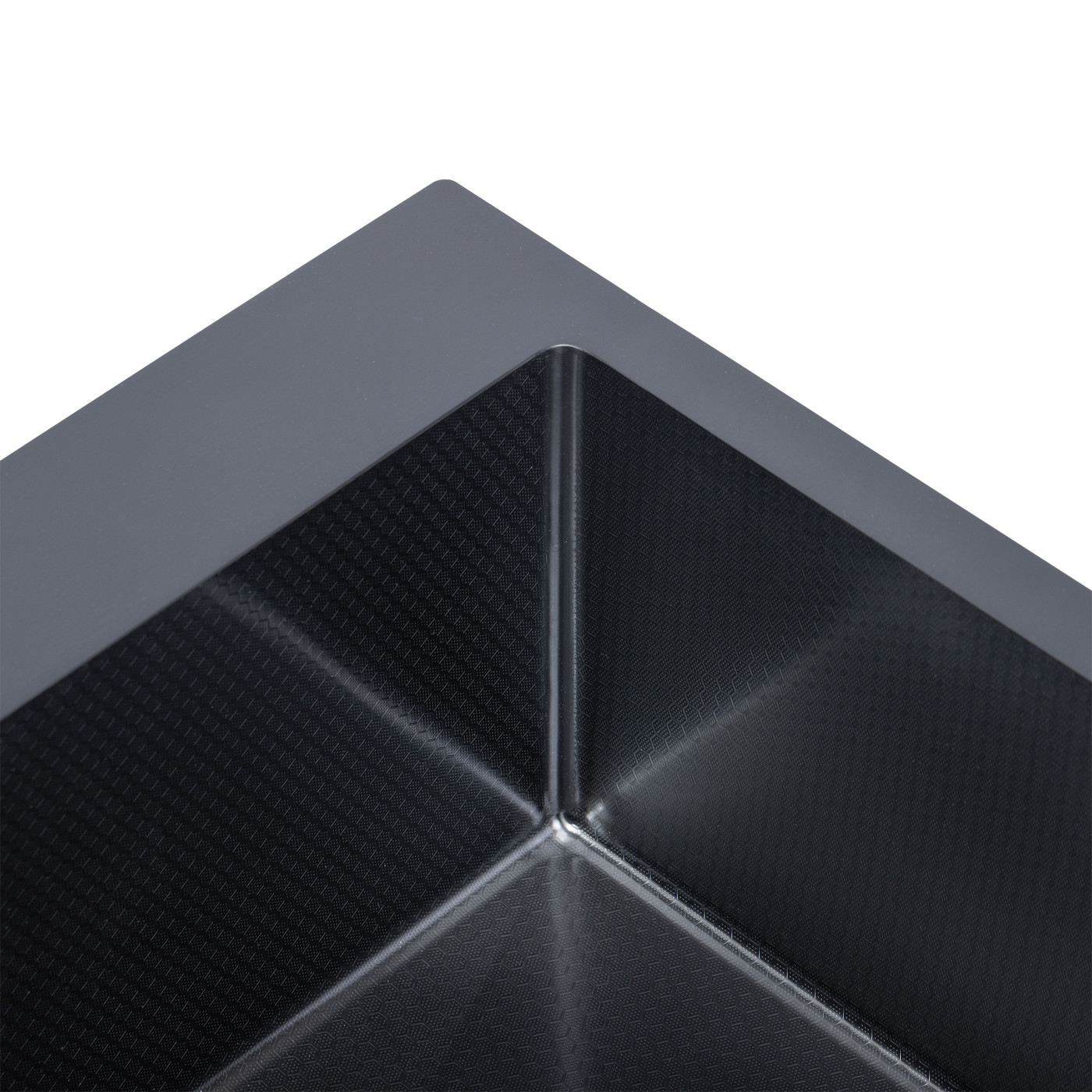 Zlewozmywak Wpuszczany Stalowy Jednokomorowy Czarny Malawi