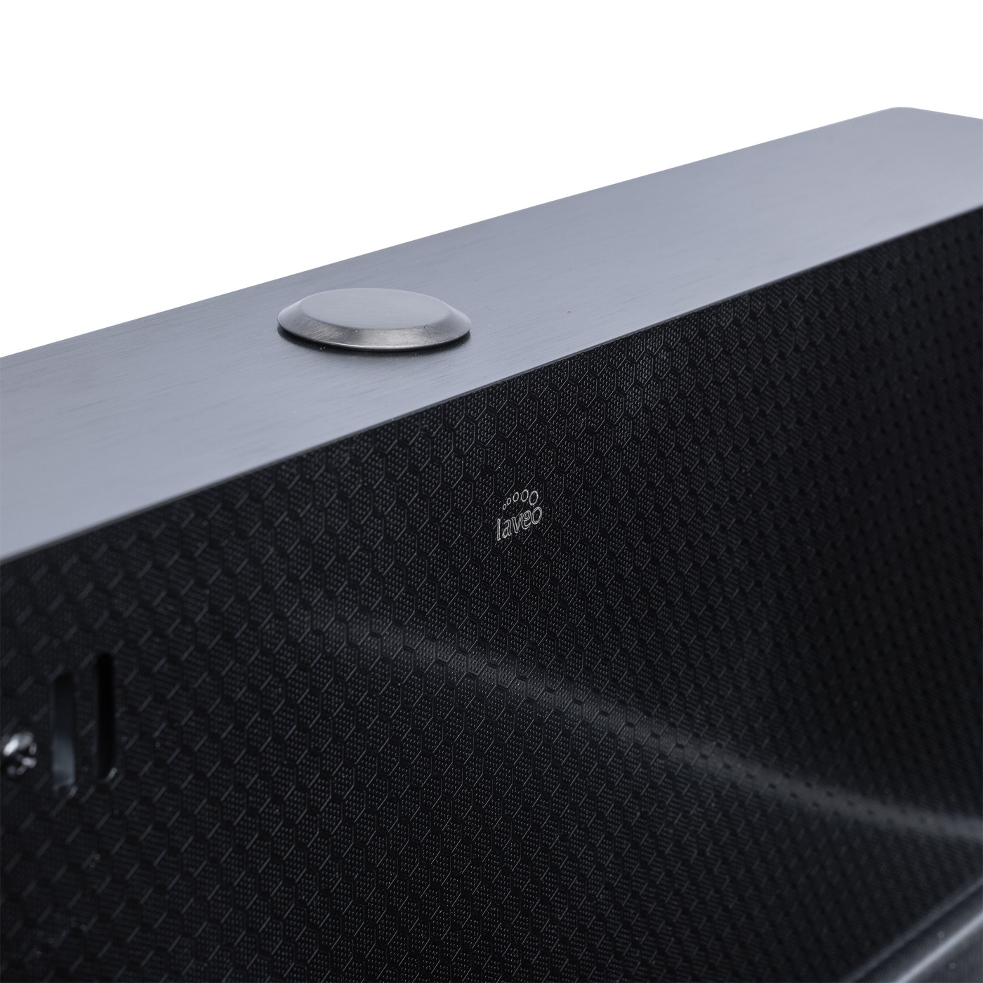 Zlewozmywak Wpuszczany Stalowy Jednokomorowy Czarny Malawi