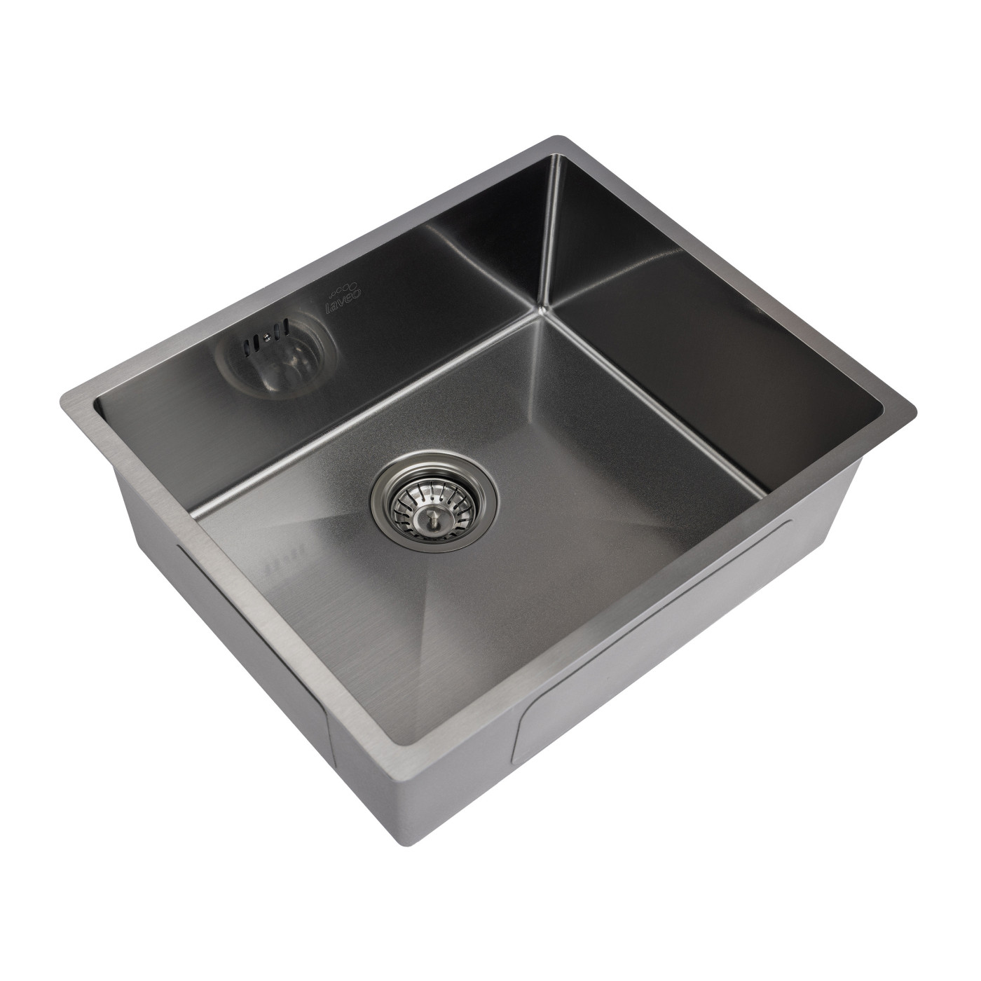 Zlewozmywak Jednokomorowy Stalowy Grafit Marmara