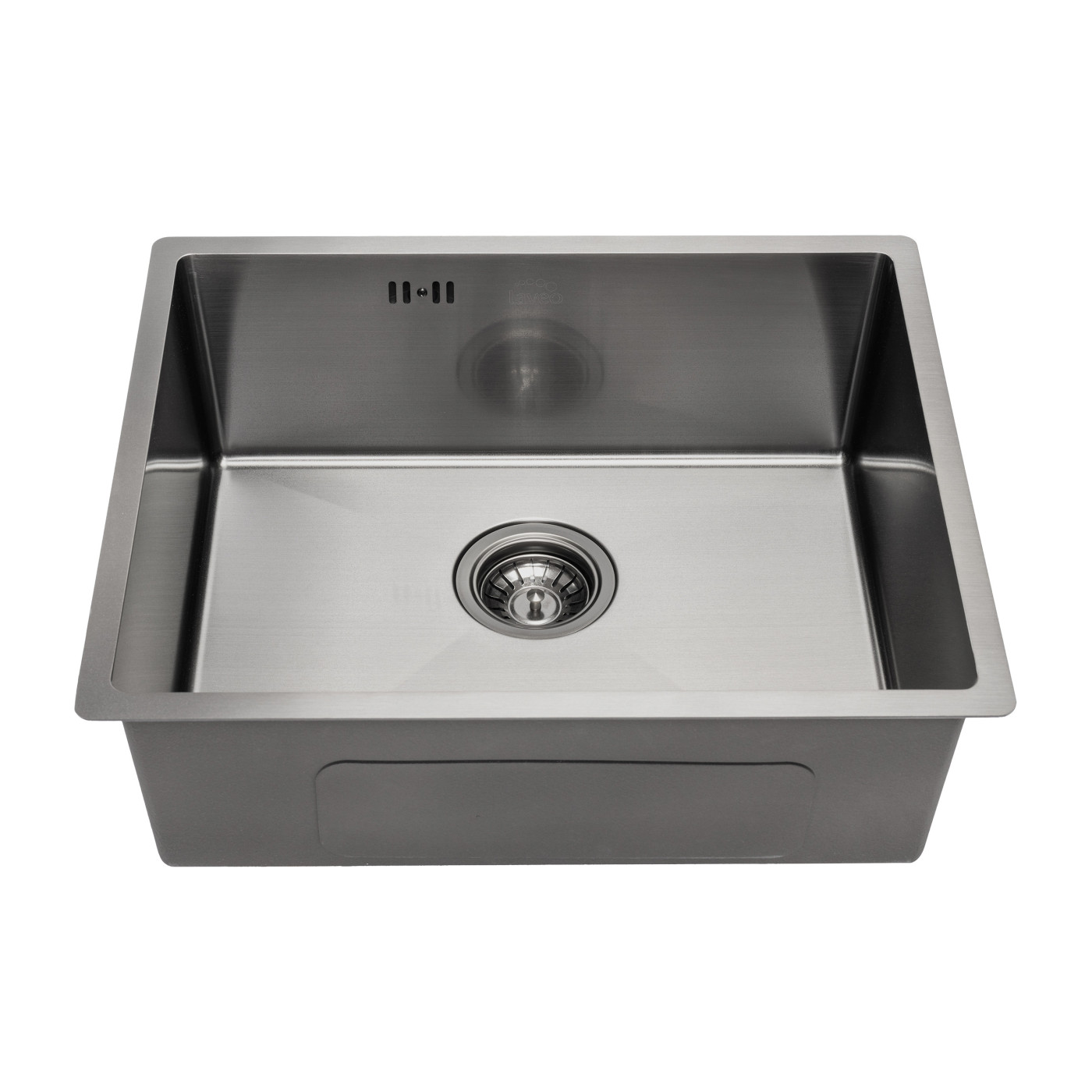 Zlewozmywak Jednokomorowy Stalowy Grafit Marmara