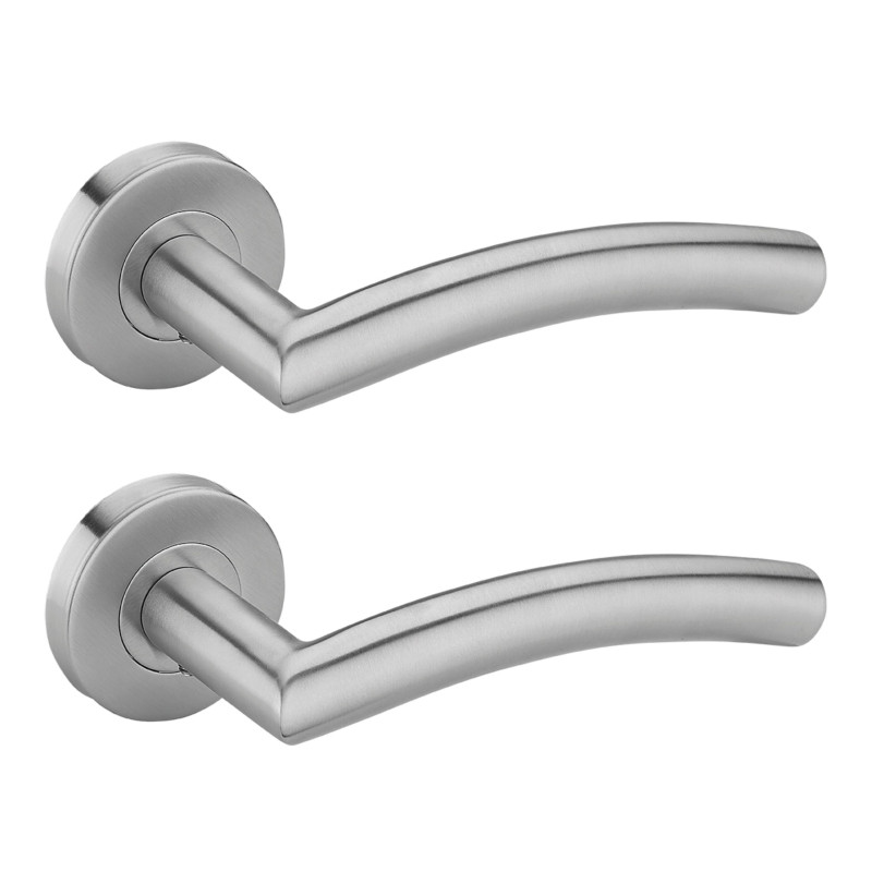 Klamka Drzwiowa Wewnętrzna Stal Nierdzewna Faro