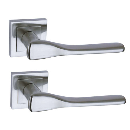 Klamka do Drzwi Kuchinox LUSIOS Kwadratowa Satyna