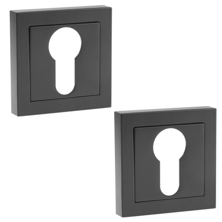 Szyld Krótki Kwadratowy Na Wkładkę Czarny Mat