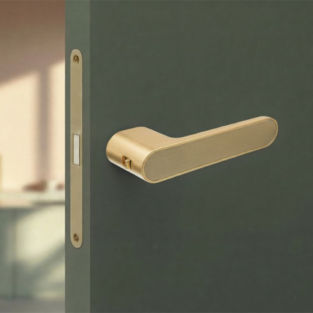 Klamka do Drzwi Wewnętrznych z Blokadą Złota SALIDA Kuchinox