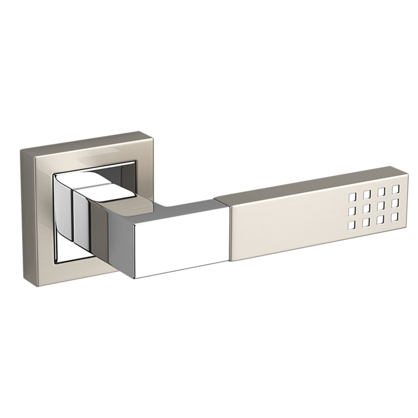 Klamka Do Drzwi Wewnętrznych Prima Satyna/Chrom