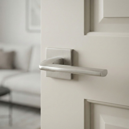 Klamka Do Drzwi Wewnętrznych Satyna Mat ZAMBIA