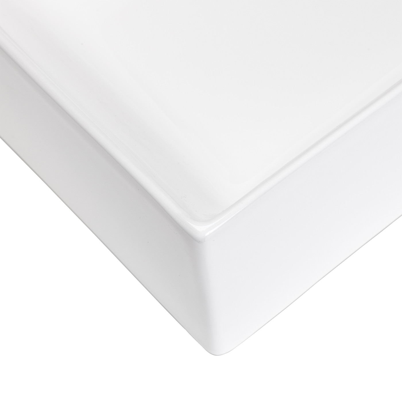 Umywalka Nablatowa Ścienna Ceramiczna Kvadrato Umywalka Nablatowa Ścienna Ceramiczna Kvadrato