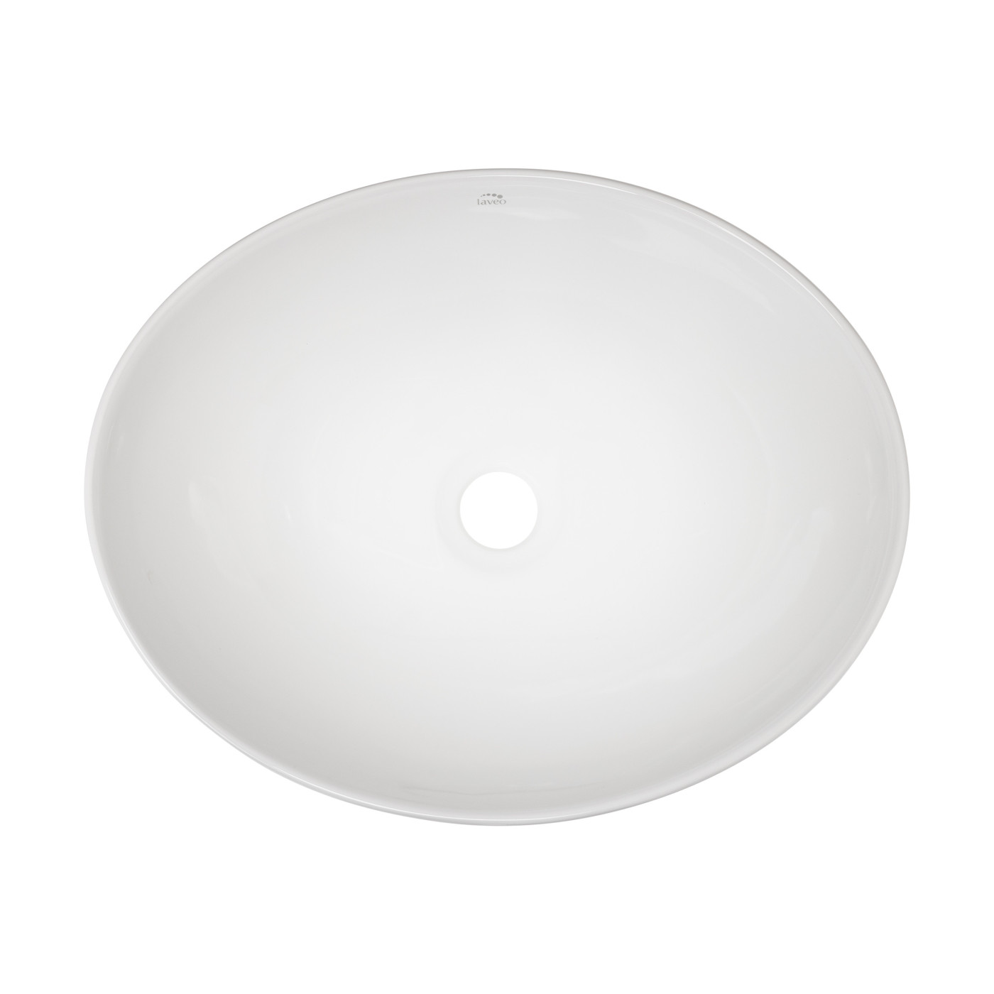 Okrągła Umywalka Nablatowa Ceramiczna DESNA Okrągła Umywalka Nablatowa Ceramiczna DESNA