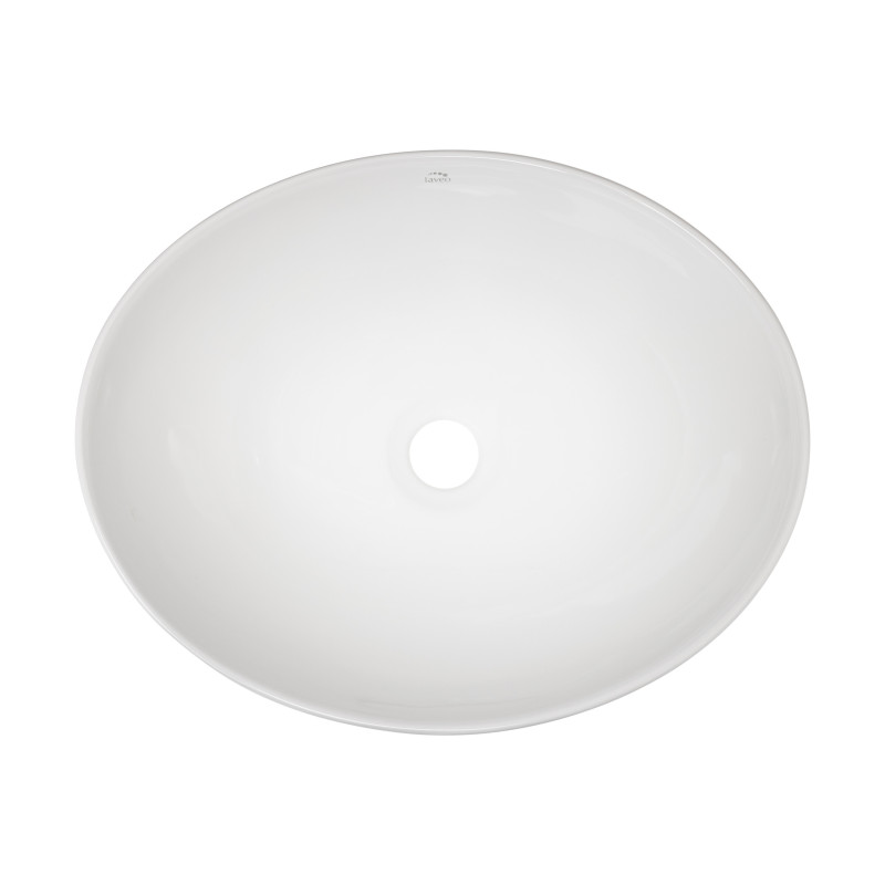 Okrągła Umywalka Nablatowa Ceramiczna DESNA Okrągła Umywalka Nablatowa Ceramiczna DESNA