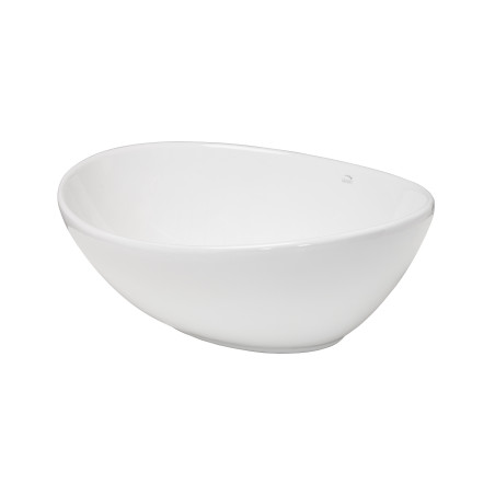 Okrągła Umywalka Nablatowa Ceramiczna DESNA Okrągła Umywalka Nablatowa Ceramiczna DESNA