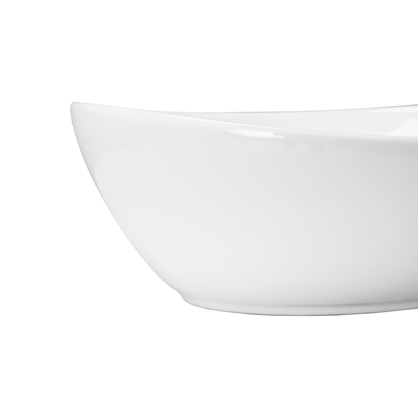 Okrągła Umywalka Nablatowa Ceramiczna DESNA Okrągła Umywalka Nablatowa Ceramiczna DESNA