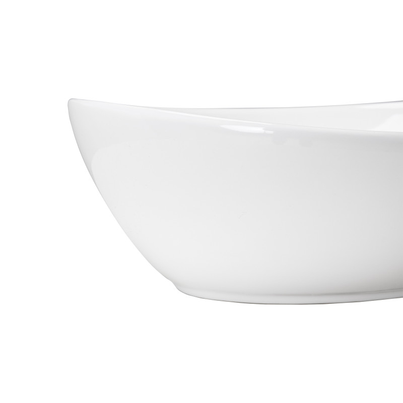 Okrągła Umywalka Nablatowa Ceramiczna DESNA Okrągła Umywalka Nablatowa Ceramiczna DESNA