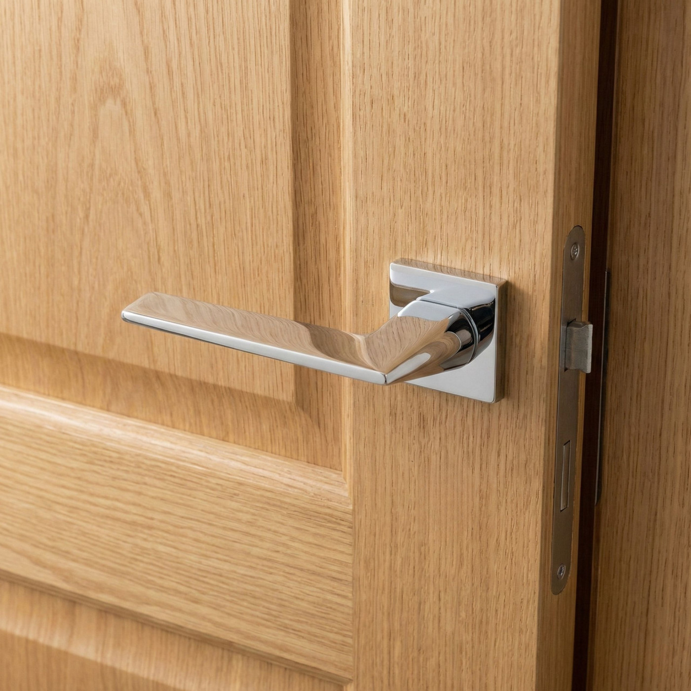 Klamka do Drzwi Wewnętrznych Chrom MURSIA Kuchinox Klamka do Drzwi Wewnętrznych Chrom MURSIA Kuchinox