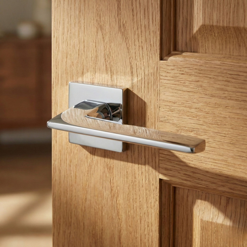 Klamka do Drzwi Wewnętrznych Chrom MURSIA Kuchinox Klamka do Drzwi Wewnętrznych Chrom MURSIA Kuchinox