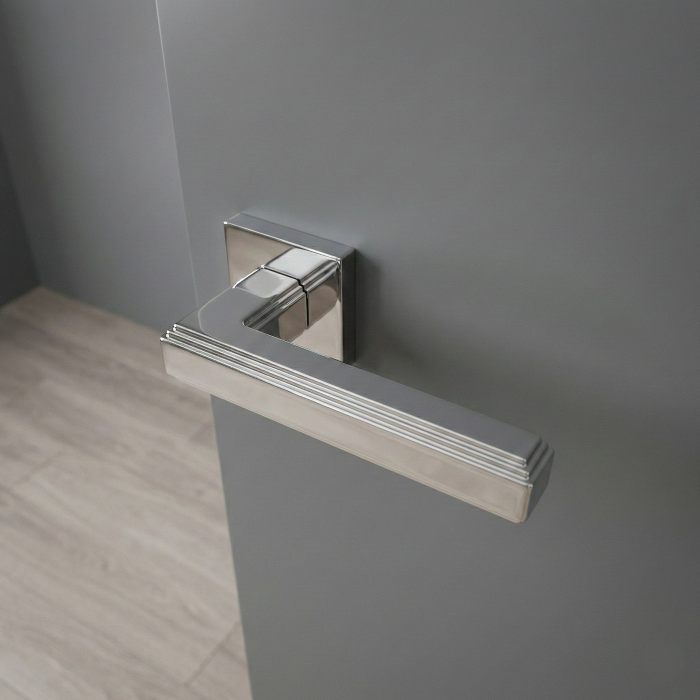 Klamka do Drzwi Wewnętrznych Chrom TESSERA Kuchinox Klamka do Drzwi Wewnętrznych Chrom TESSERA Kuchinox