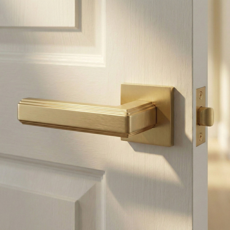 Klamka do Drzwi Wewnętrznych Złota TESSERA Kuchinox