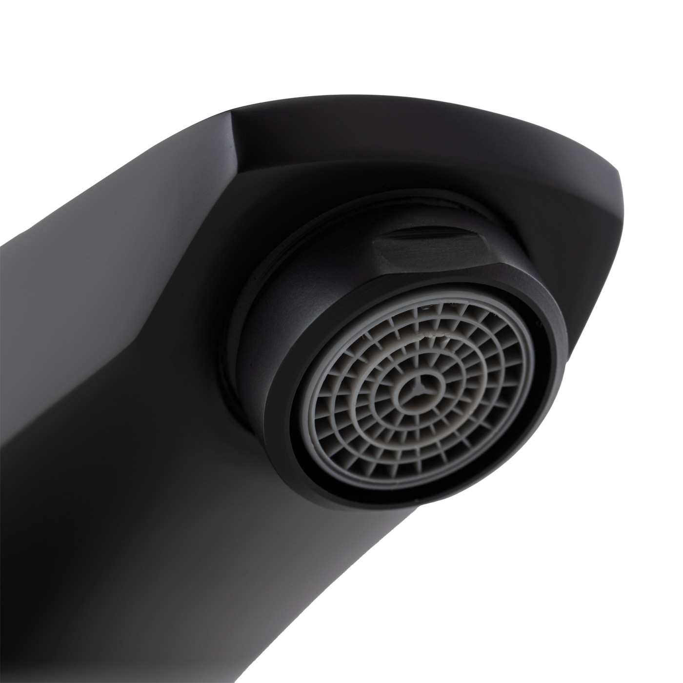 Bateria Umywalkowa Stojąca z Korkiem MADERA Czarna