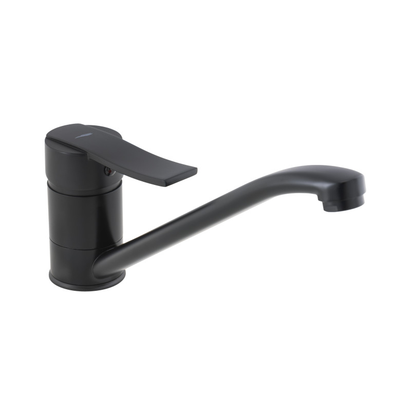 Bateria Zlewozmywakowa Stojąca MADERA Czarna