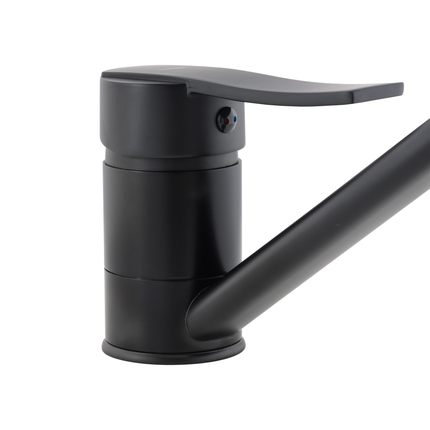 Bateria Zlewozmywakowa Stojąca MADERA Czarna