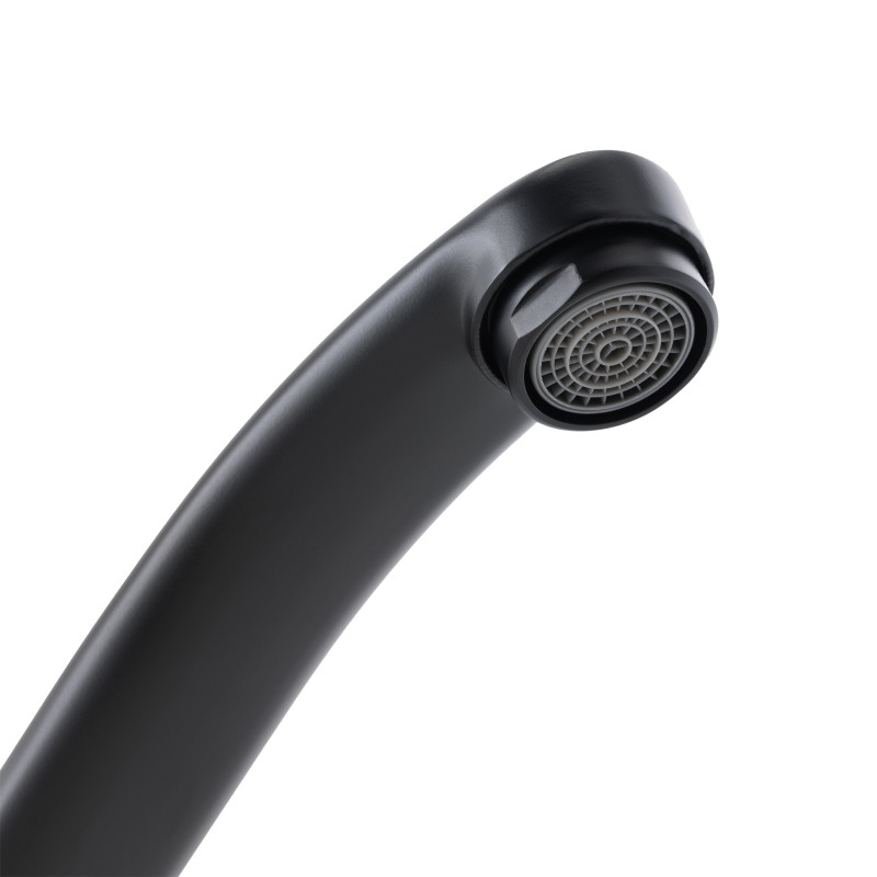 Bateria Zlewozmywakowa Stojąca MADERA Czarna