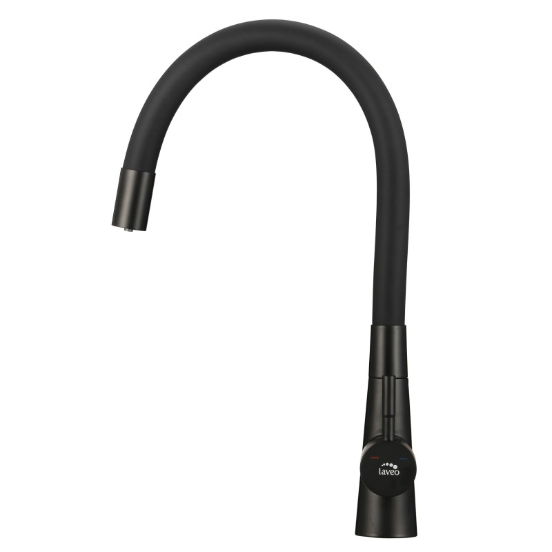 Bateria Filtrująca Wodę Z Elastyczną Wylewką + Filtr Mineralizujący Riveco Czarna Bateria Filtrująca Wodę Z Elastyczną Wylewką + Filtr Mineralizujący Riveco Czarna