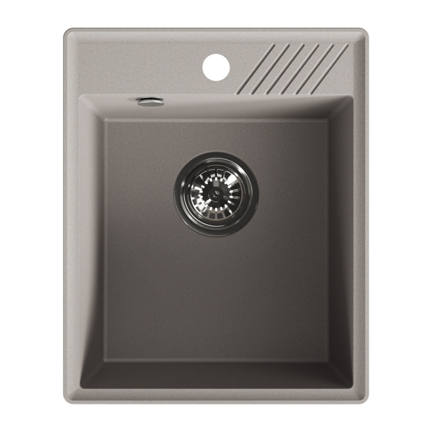 Zlewozmywak Granitowy Jednokomorowy HUB Beżowy