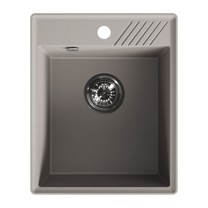 Zlewozmywak Granitowy Jednokomorowy HUB Beżowy