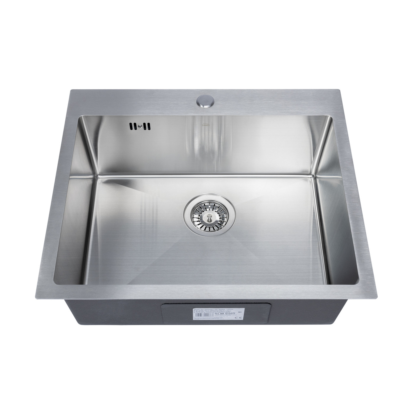 Zlewozmywak Stalowy MALAWI 50x58cm Z Baterią Filtrującą PURECO