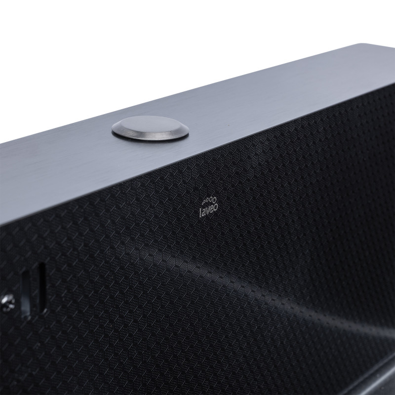 Zlewozmywak Stalowy MALAWI 50x58cm Z Baterią Filtrującą PURECO Czarny Zlewozmywak Stalowy MALAWI 50x58cm Z Baterią Filtrującą PURECO Czarny