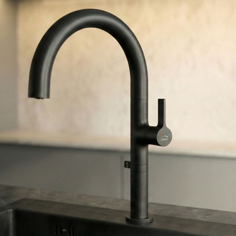 Zlewozmywak Stalowy MALAWI 50x58cm Z Baterią Filtrującą PURECO Czarny Zlewozmywak Stalowy MALAWI 50x58cm Z Baterią Filtrującą PURECO Czarny