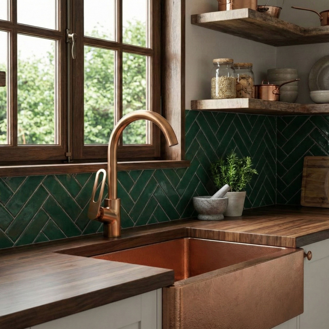 Bateria Zlewozmywakowa Kuchenna TIERRA Miedź Bateria Zlewozmywakowa Kuchenna TIERRA Miedź