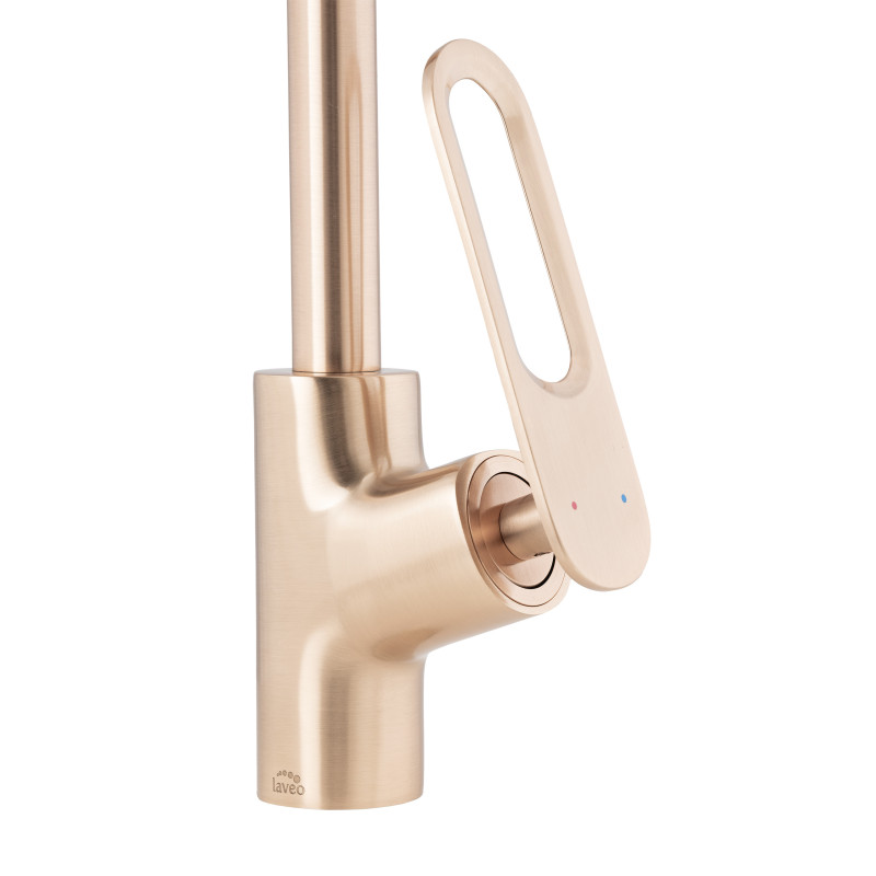 Bateria Zlewozmywakowa Kuchenna TIERRA Różowe Złoto