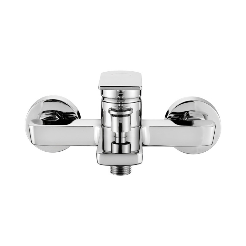 Bateria Wannowa Ścienna Bez Zestawu Natryskowego Kuchinox Serta Chrom