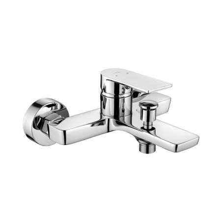 Bateria Wannowa Ścienna Bez Zestawu Natryskowego Kuchinox Serta Chrom