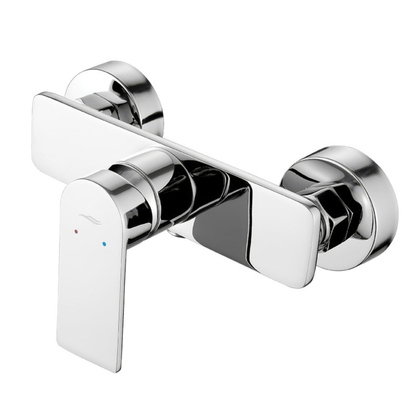 Bateria Natryskowa Ścienna Bez Zestawu Kuchinox Serta Chrom