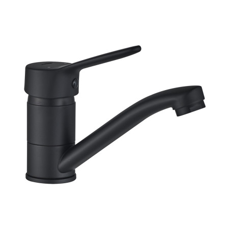 Bateria Umywalkowa z Ruchomą Wylewką Fene Czarna