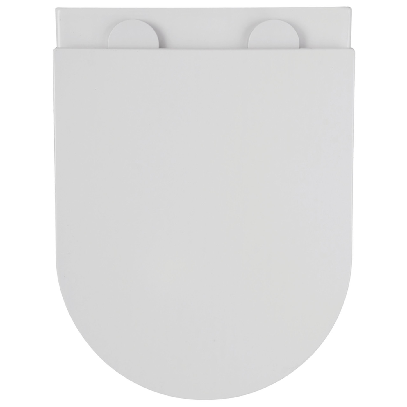 Miska WC Wisząca Bezkołnierzowa Z Deską Spłukiwanie Wirowe Nida CycleOn Biała