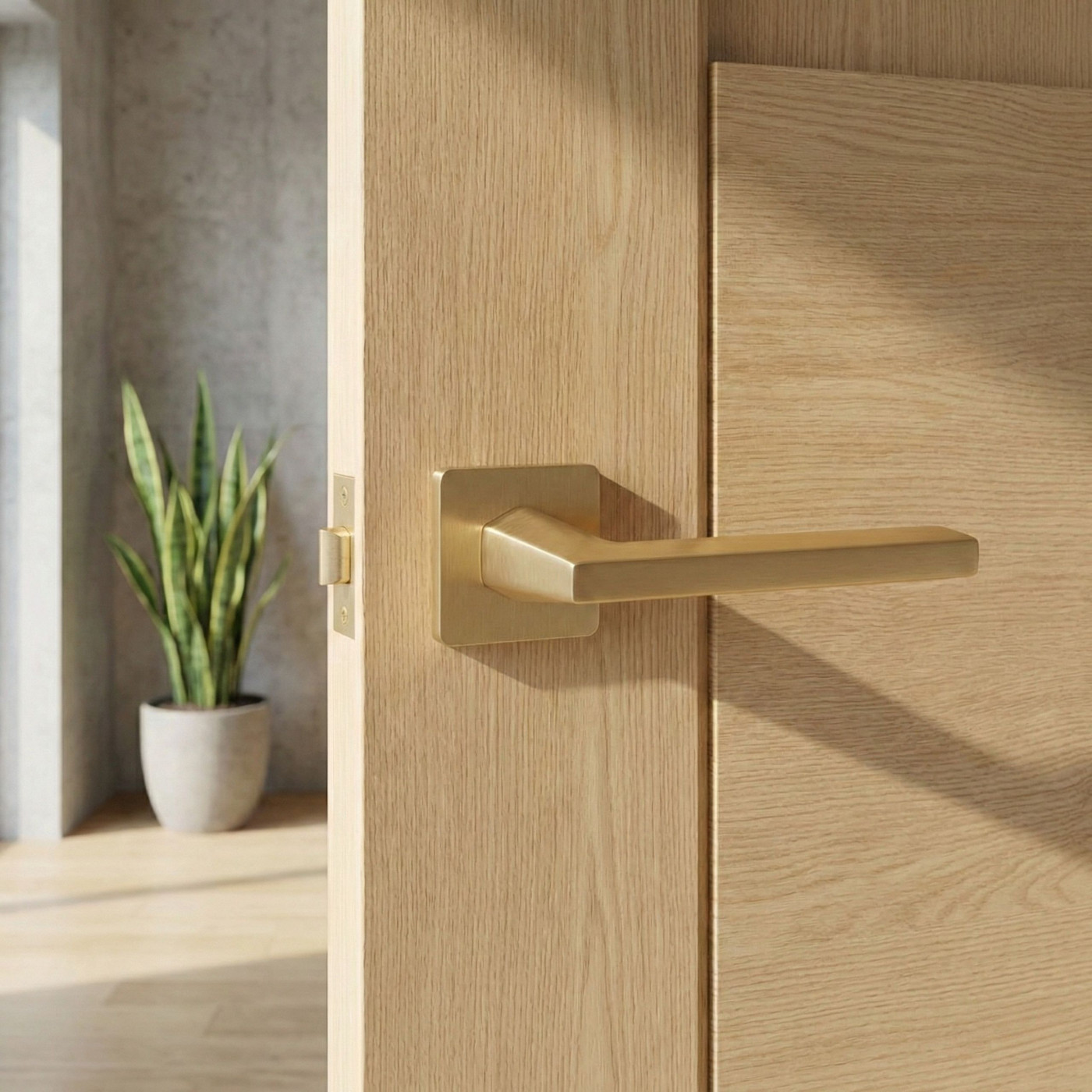 Klamka Do Drzwi Wewnętrznych Libia II Złota