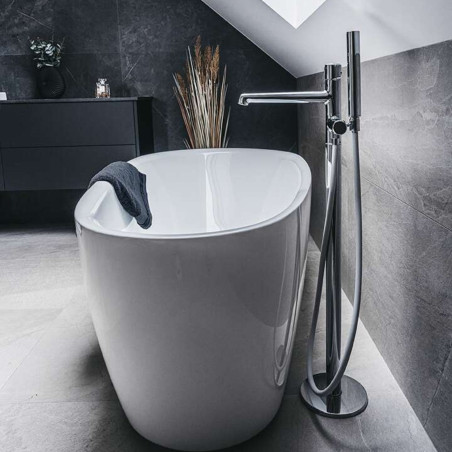 Bateria Wannowa Wolnostojąca Pretto Chrom