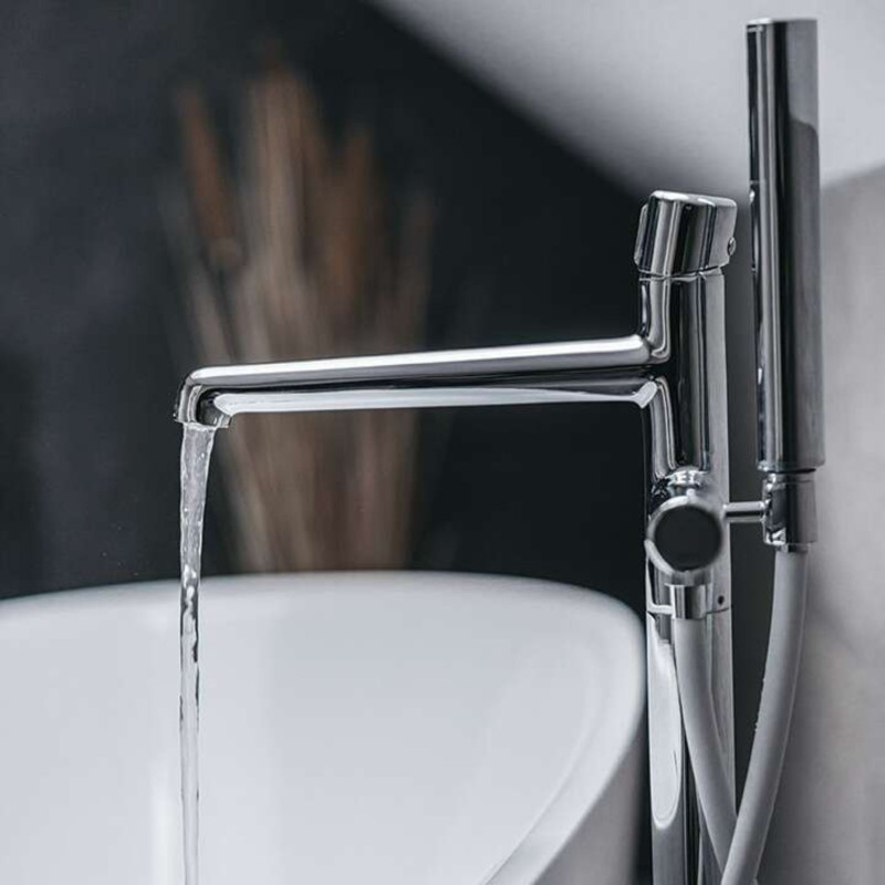 Bateria Wannowa Wolnostojąca Pretto Chrom