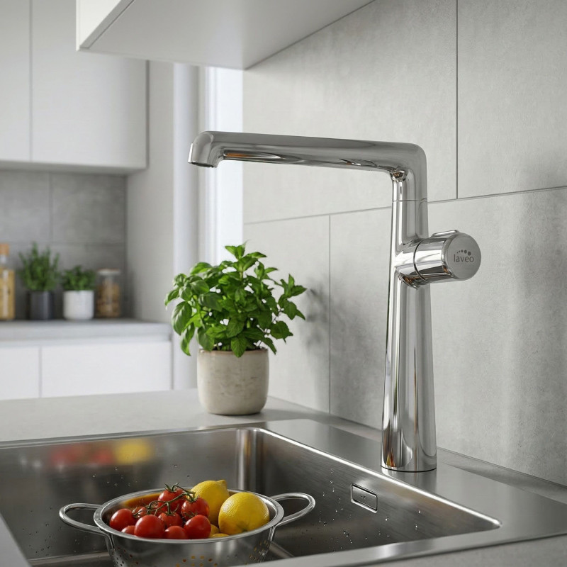 Bateria Zlewozmywakowa Stojąca Z Wylewką L Pretto