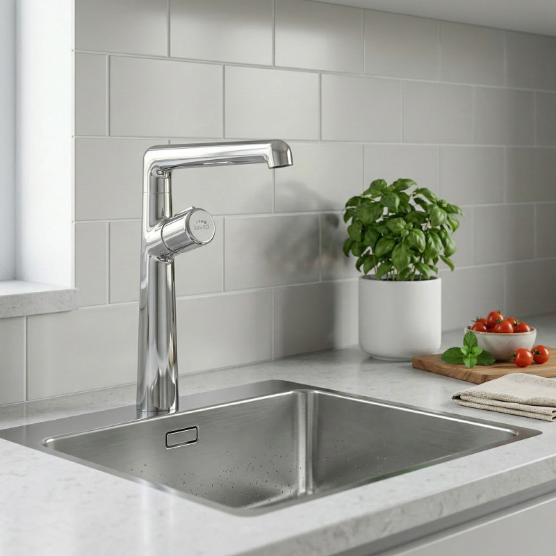 Bateria Zlewozmywakowa Stojąca Z Wylewką L Pretto