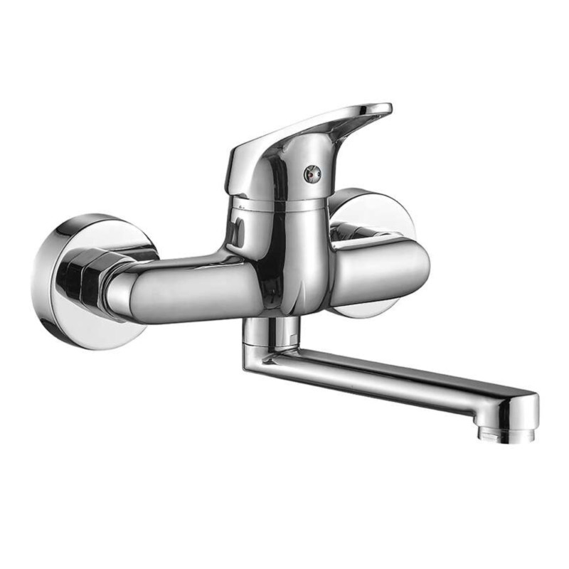 Bateria Umywalkowa Ścienna Oris Chrom