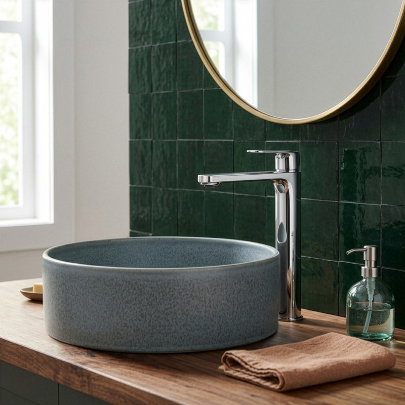 Bateria Umywalkowa Stojąca Nablatowa Gava