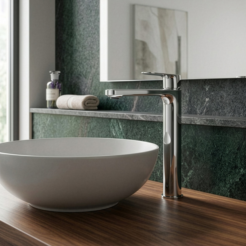 Bateria Umywalkowa Stojąca Nablatowa Gava