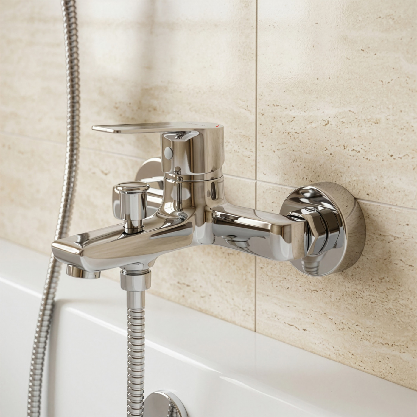 Zestaw Baterii Łazienkowych Bateria Umywalkowa Bateria Wannowa Borgo Zestaw Baterii Łazienkowych Bateria Umywalkowa Bateria Wannowa Borgo