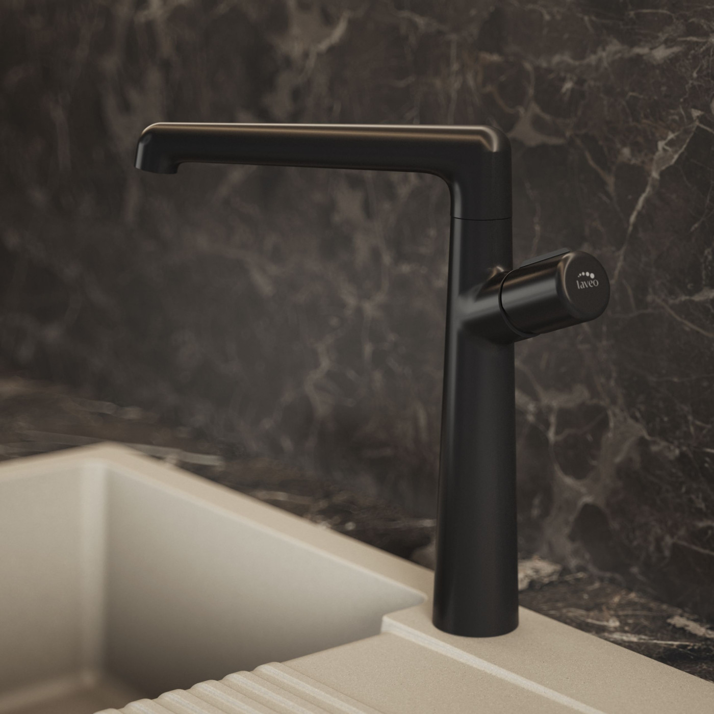 Bateria Zlewozmywakowa Pretto Czarny Mat