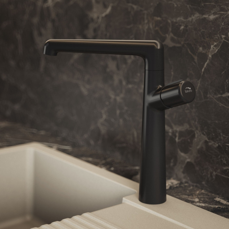 Bateria Zlewozmywakowa Pretto Czarny Mat