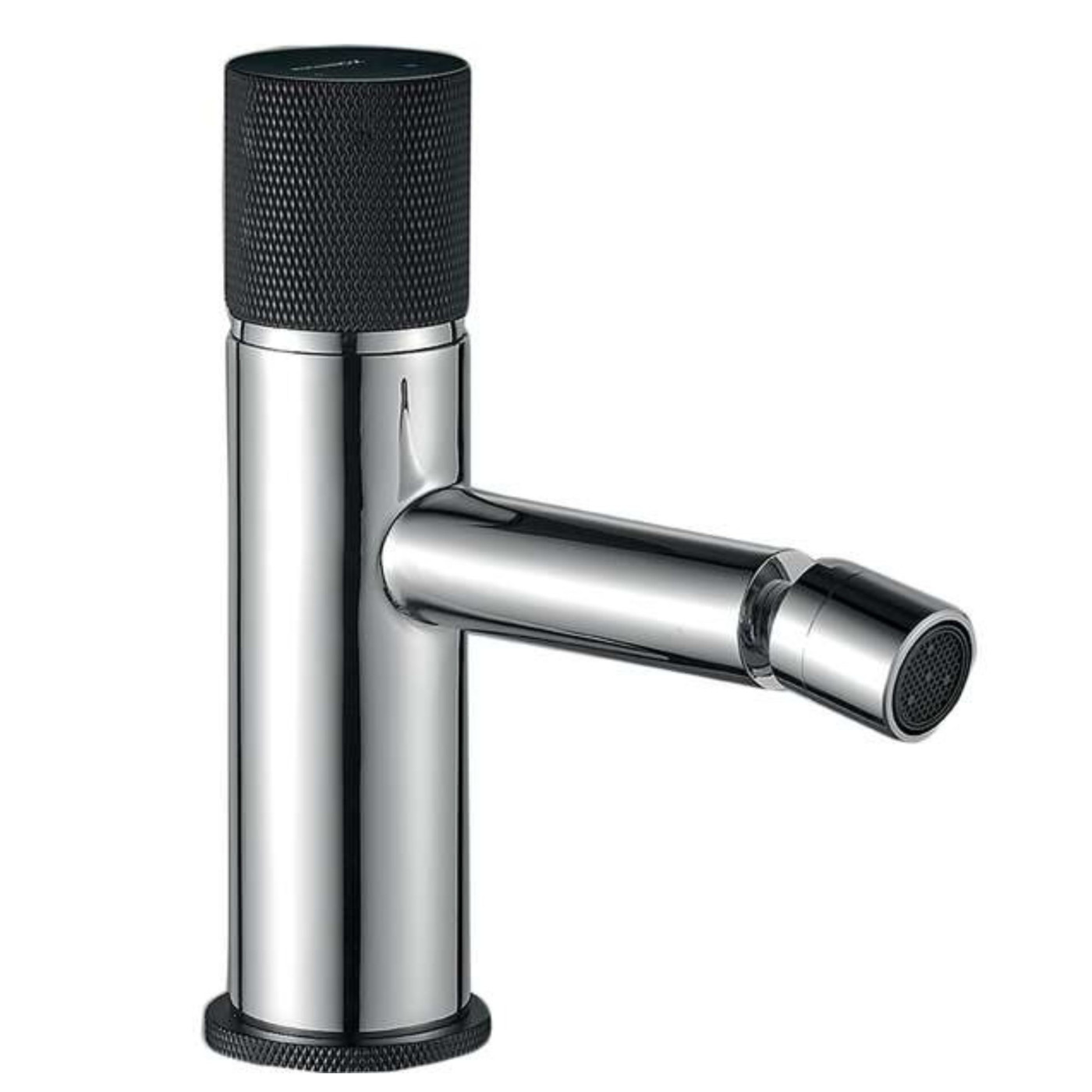 Bateria Bidetowa Kuchinox Peros Stojąca z Korkiem Chrom